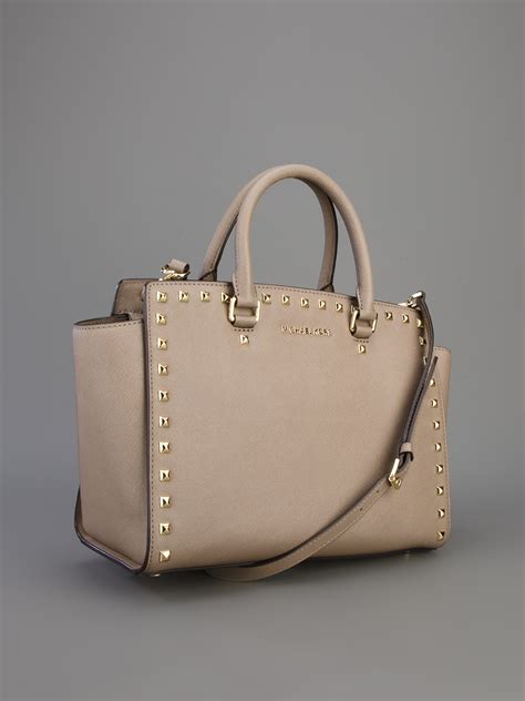 michael kors studded selma macy& 39|Michael kors selma studded satchel + FREE SHIPPING.